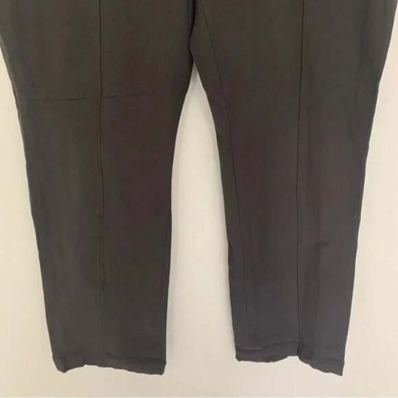 The Row Brown Pleated Cropped Dress Pants 8 - Picture 9 of 10